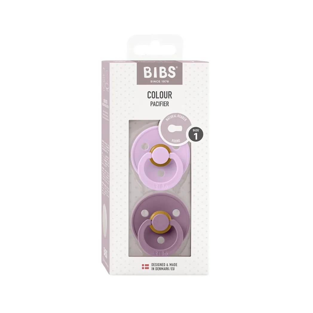 Pacifier 2 Pack Violet Sky & Mauve 0-6 months