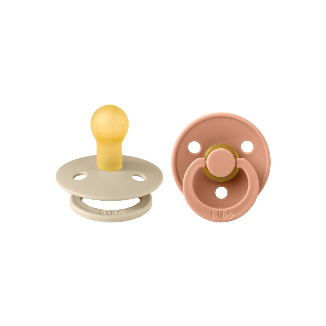 Pacifier 2 Pack Peach & Vanilla 0-6 months