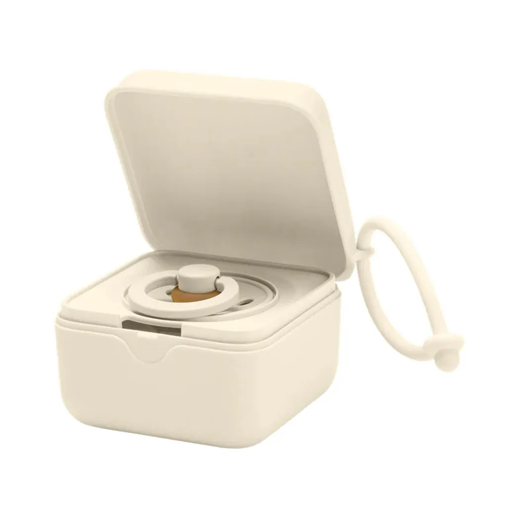 Schnullerbox Baby Ivory
