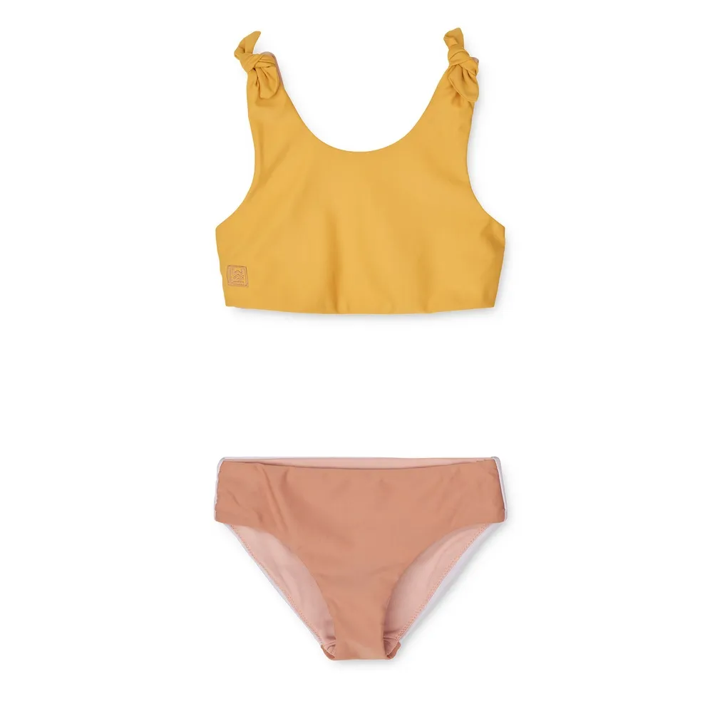 Bow Bikini Yellow Mix