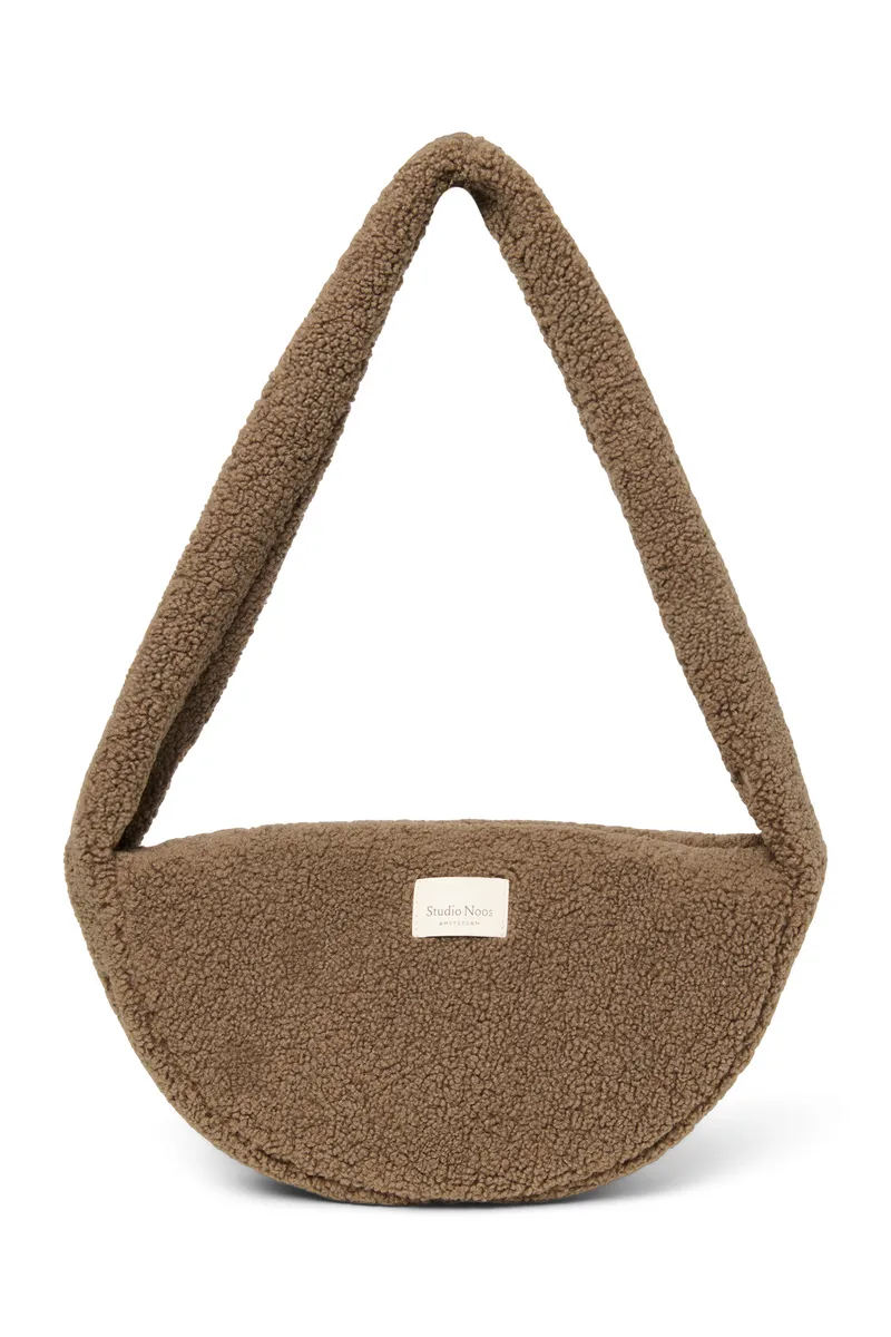 Studio Noos Mini Crossbody Bag "Teddy" Brown