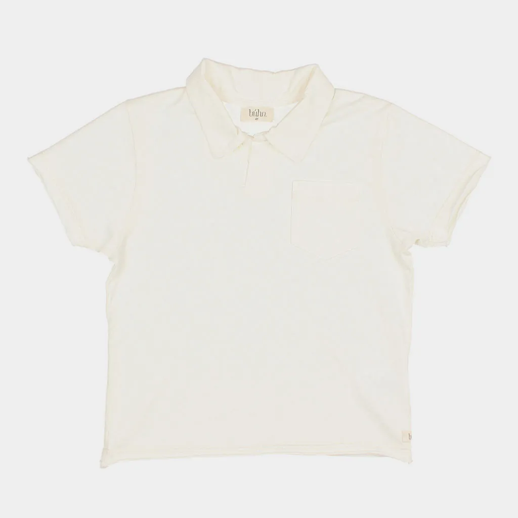 T-Shirt Polo Ecru