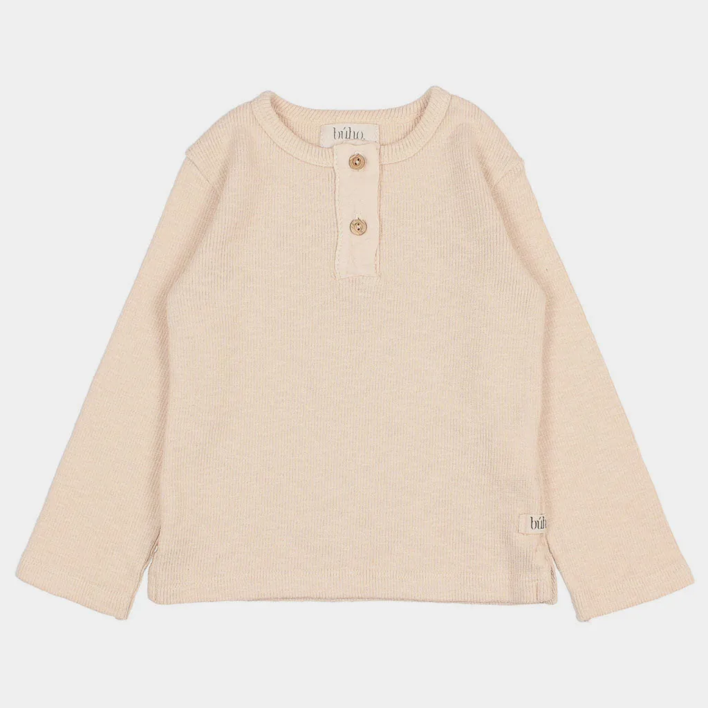 Shirt Rib Flamé Cream