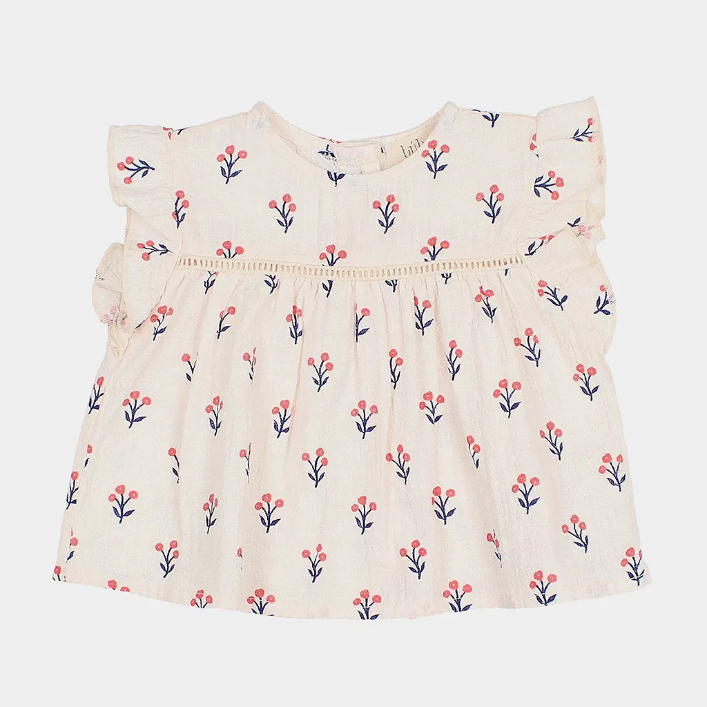Baby Bluse Capri Ivory