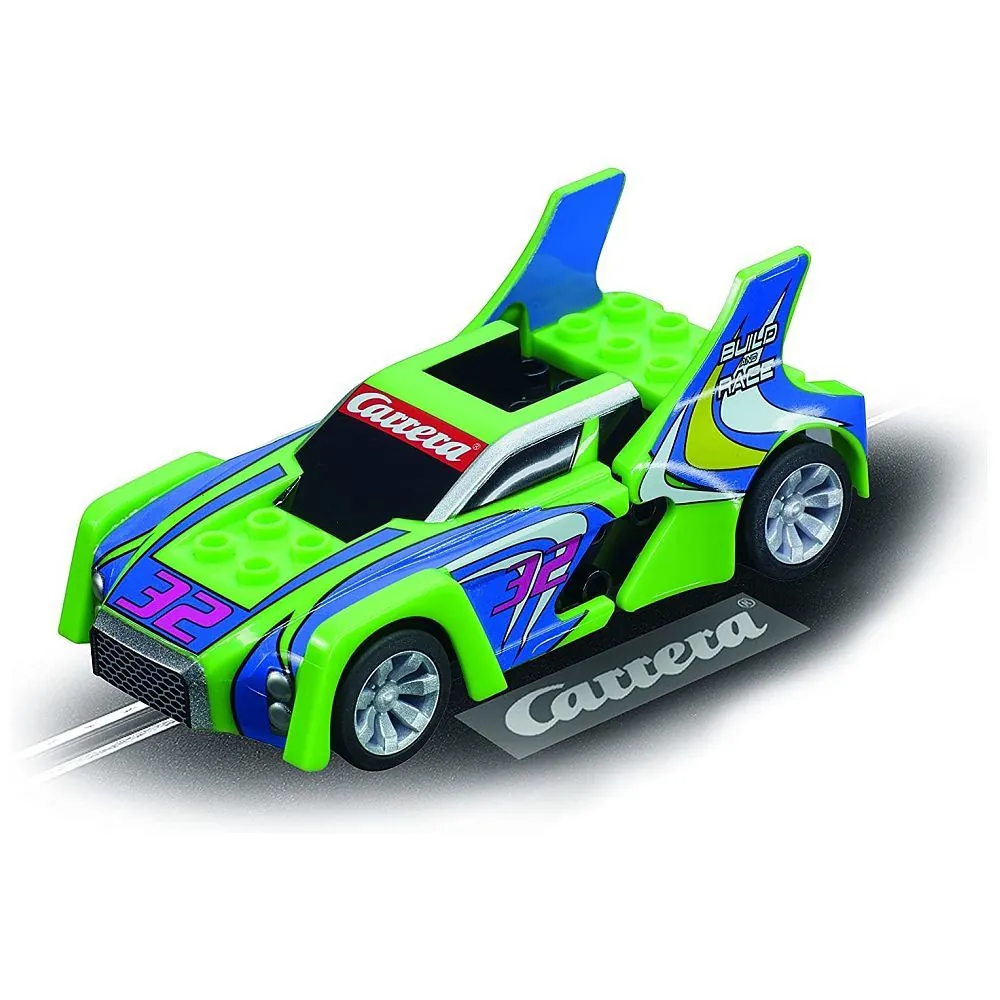 Build 'n Race Race Car grün