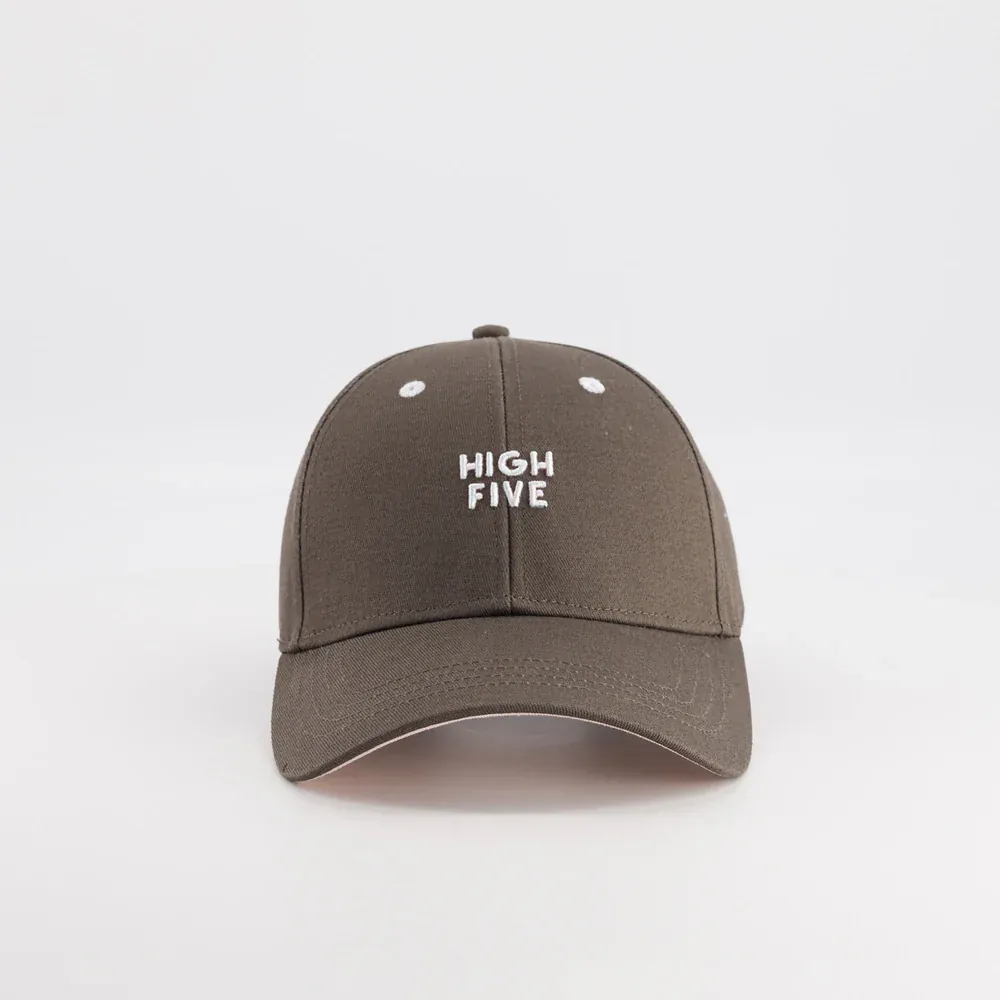 Chamaye Baseball Cap "High Five" Kaki | Kids & Adults