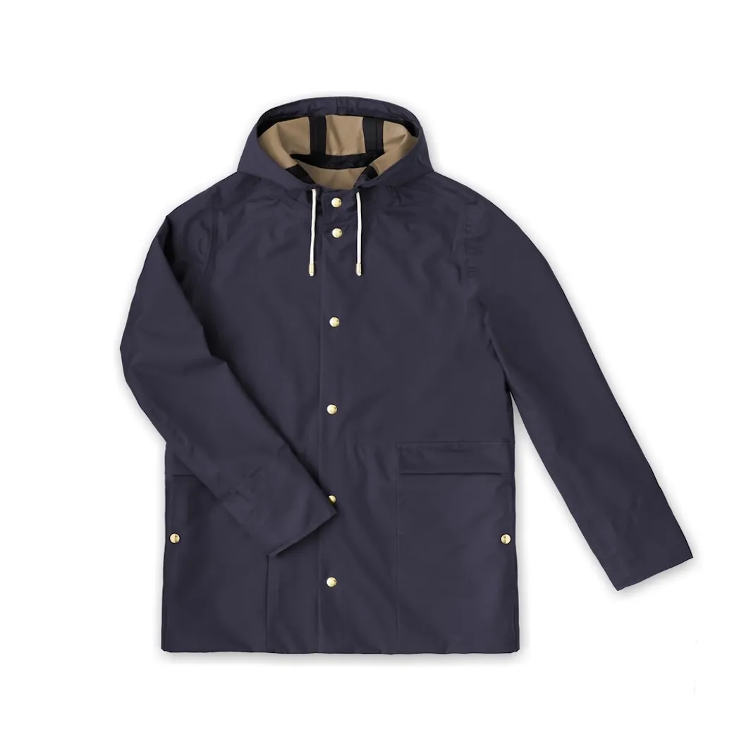 Frauen & Männer Regenjacke Chore False Indigo