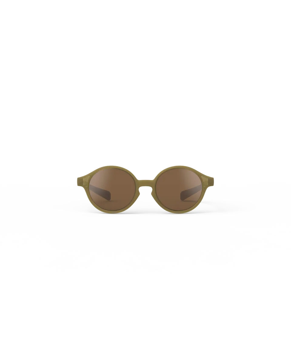 Izipizi Baby Sonnenbrille 'Glossy' #D 0-3 Jahre Kaki