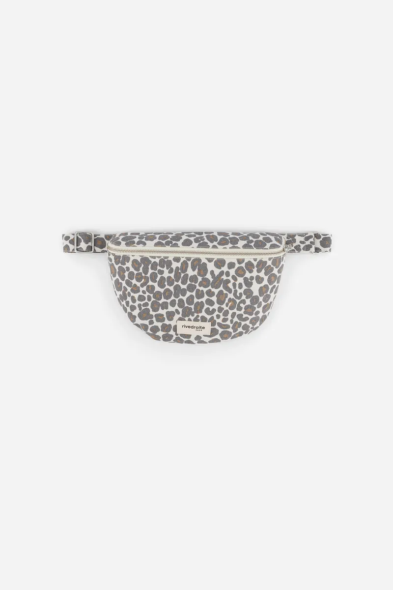 Rive Droite Gürteltasche "Custine" Leopard Grey