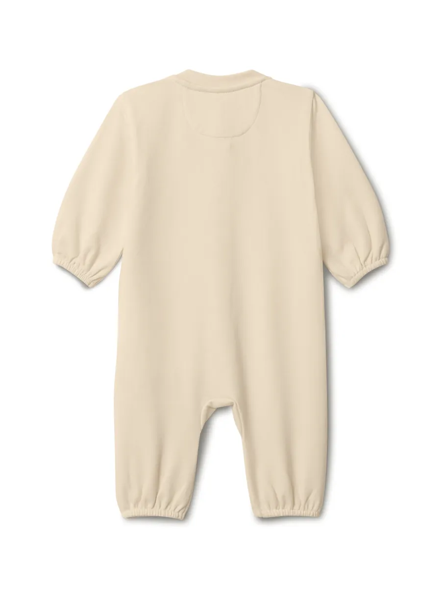 Calvin Klein Kids Strampler langärmlig whitecap grey
