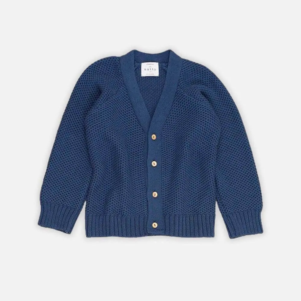 Chunky gestrickte Strickjacke