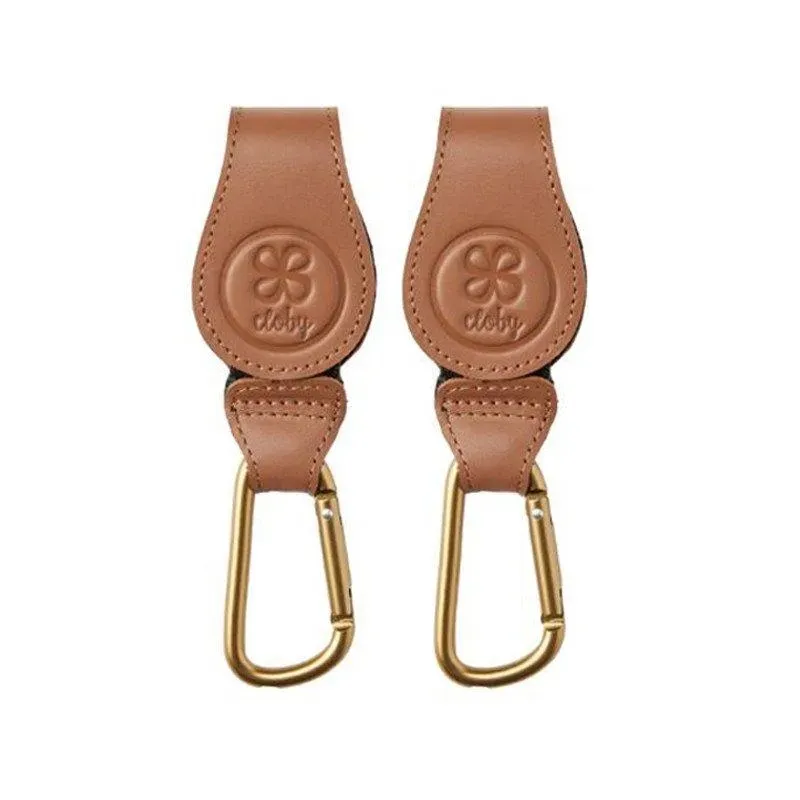 Kinderwagenhaken 2er Set Brown