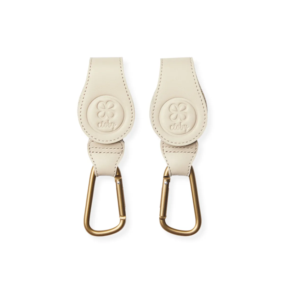 Cloby Kinderwagenhaken 2er-Set | Beige