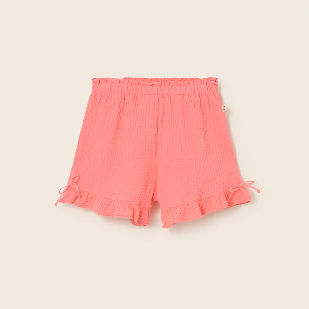 Musselin Shorts Islak candy pink soft