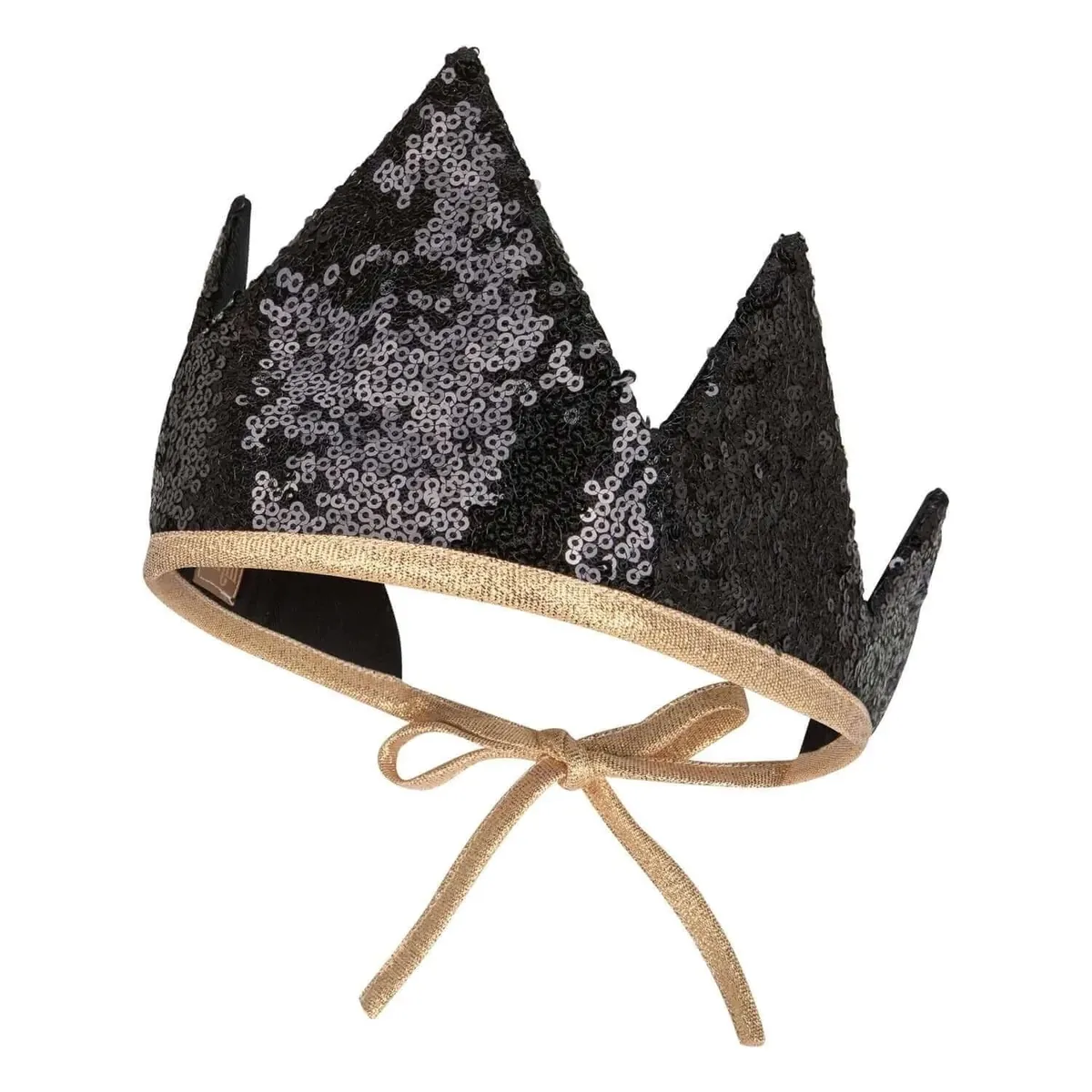 "Schwarze Pailletten" Krone