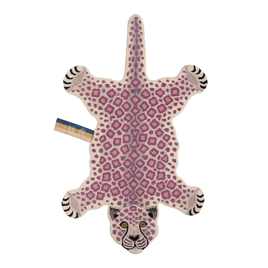 Grosser Teppich Lilly Leopard