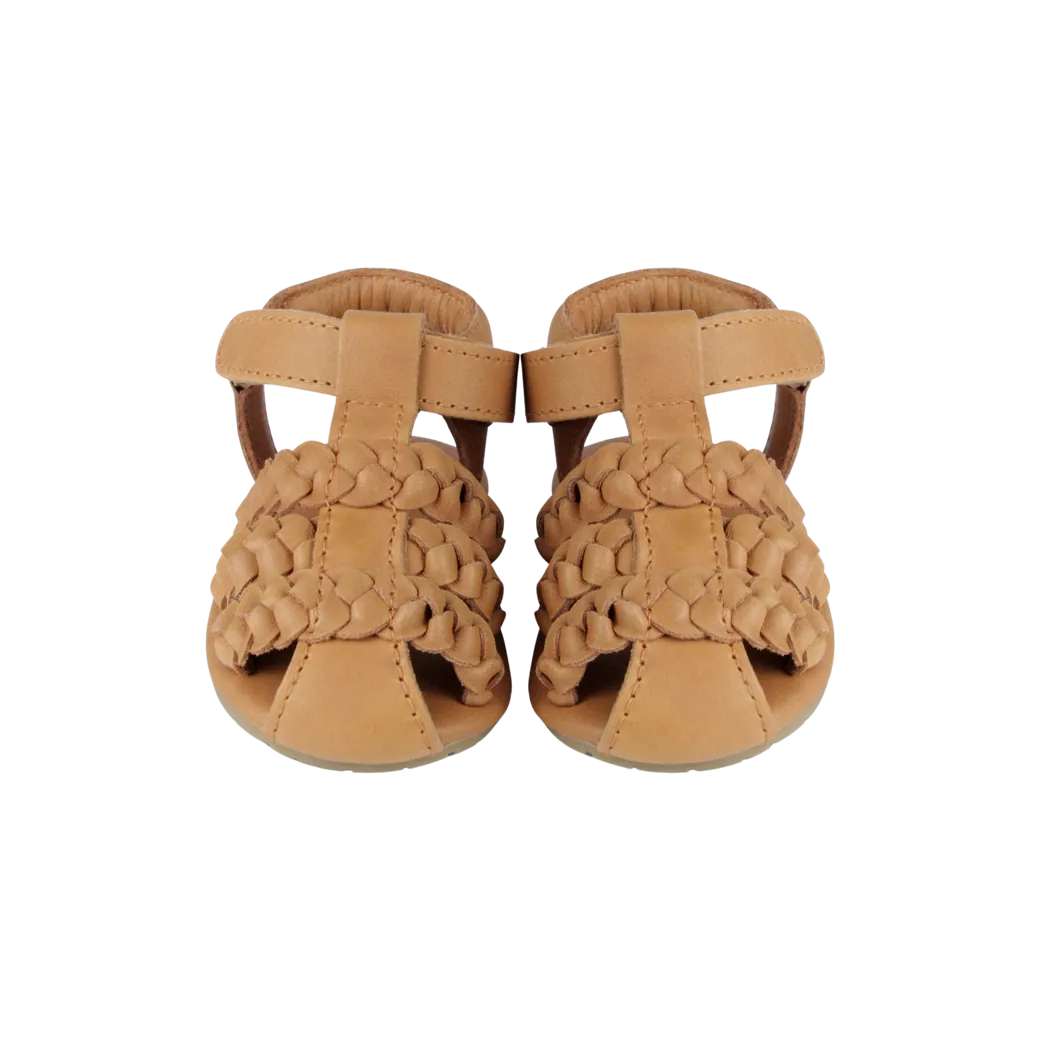 Donsje Baby Sandalen "Pam" Camel Classic Leather