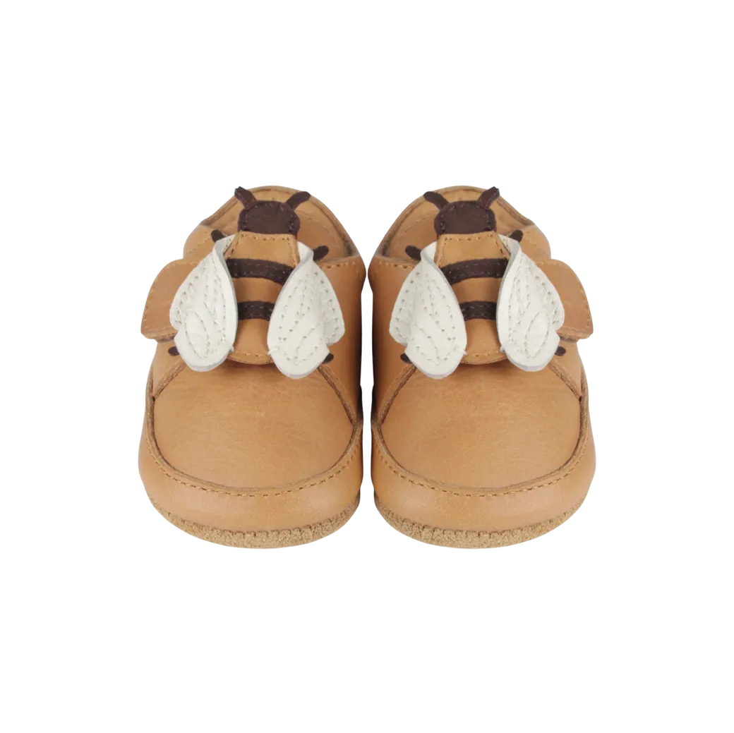 Donsje Babyschuhe "Niek Bee" Camel Classic Leather