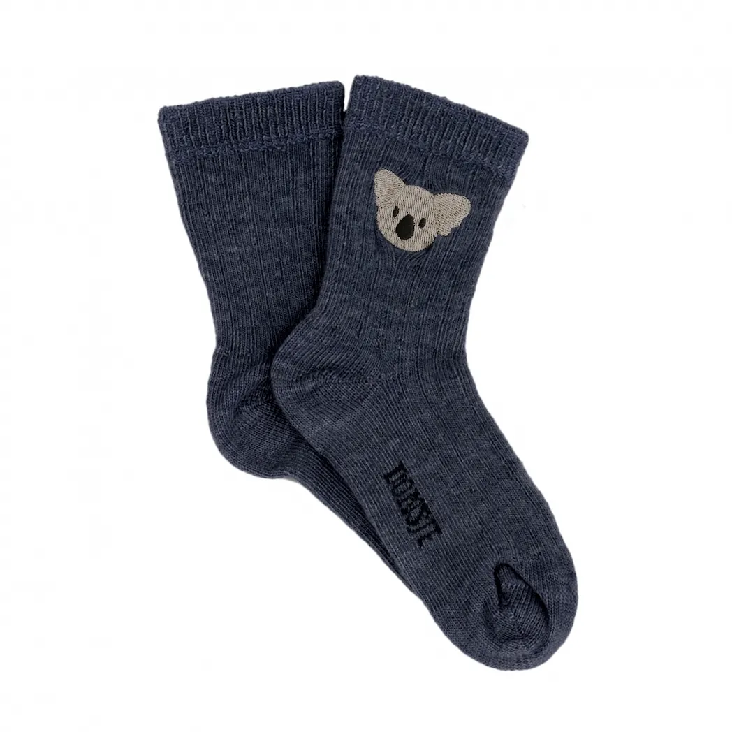 Socken Bell Koala Night Blue