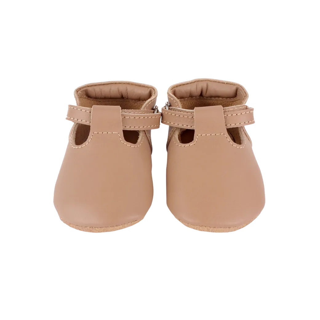 Donsje Babyschuhe "Elia" Praline Leather