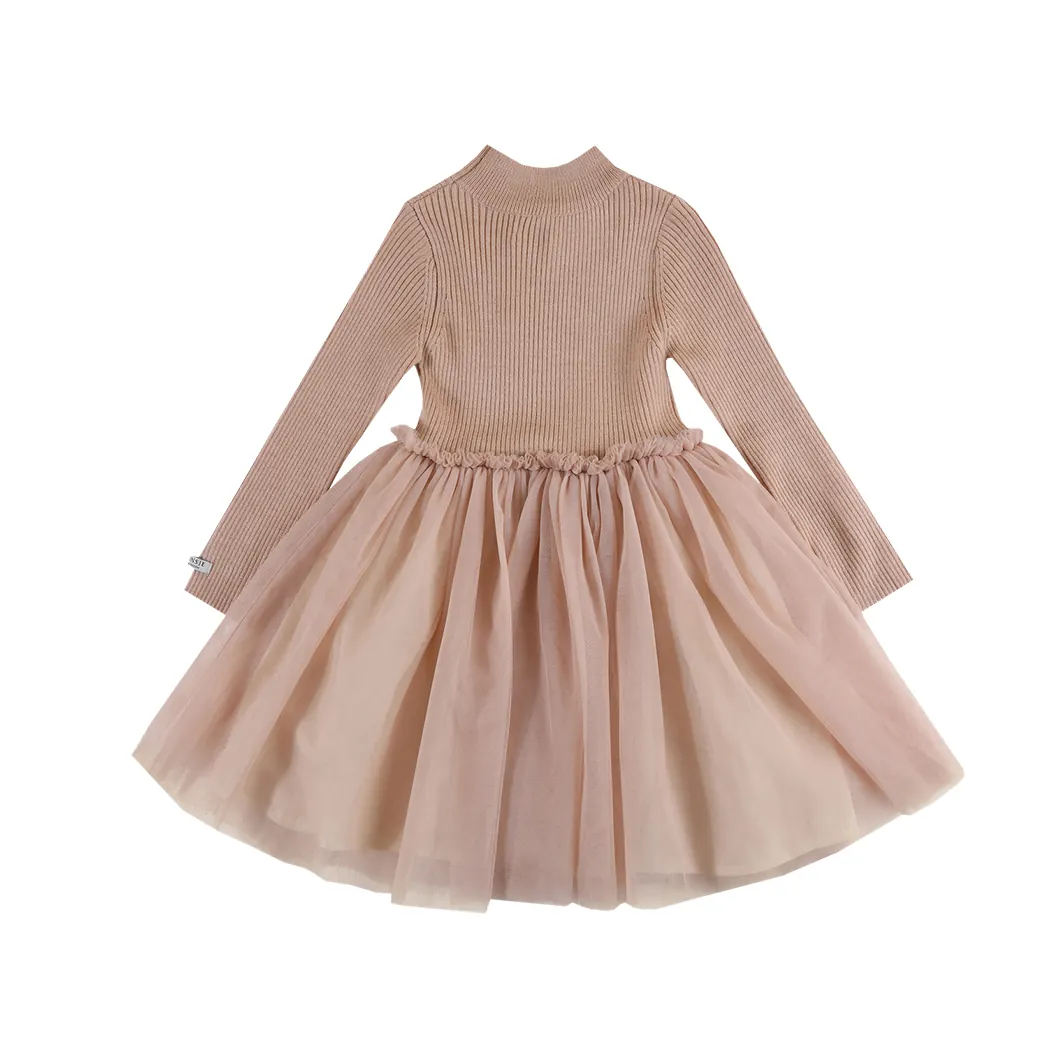 Strickkleid Lotus Light Coral
