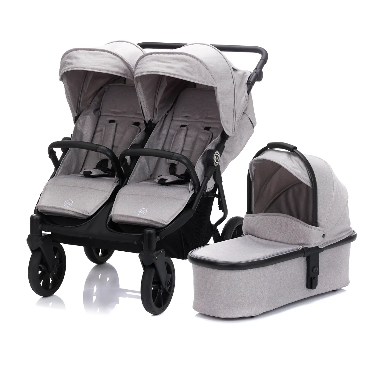 Fill Zwillingswagen Duette Set mit Wanne