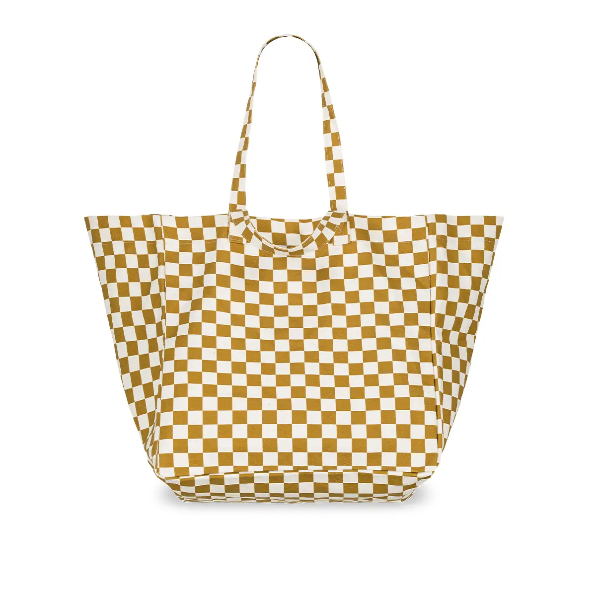Elisa Tasche Checkerboard - Caramel