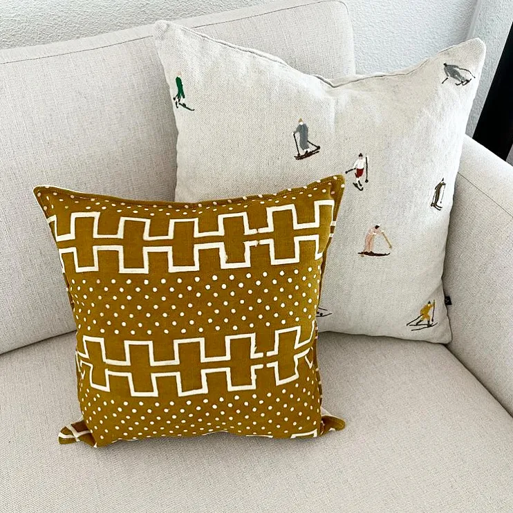 Cushion Cover - Mustard