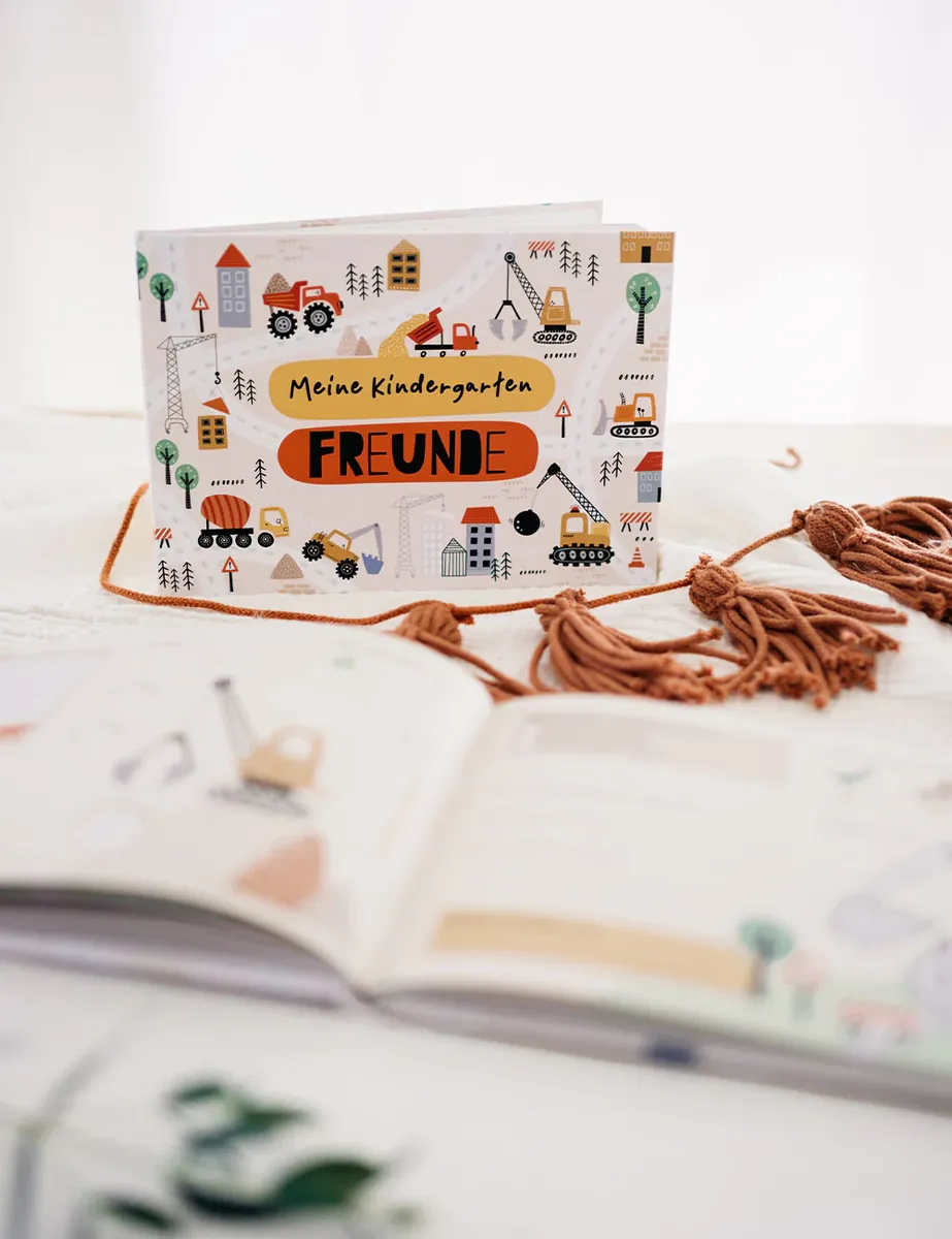 Freundebuch Baustelle