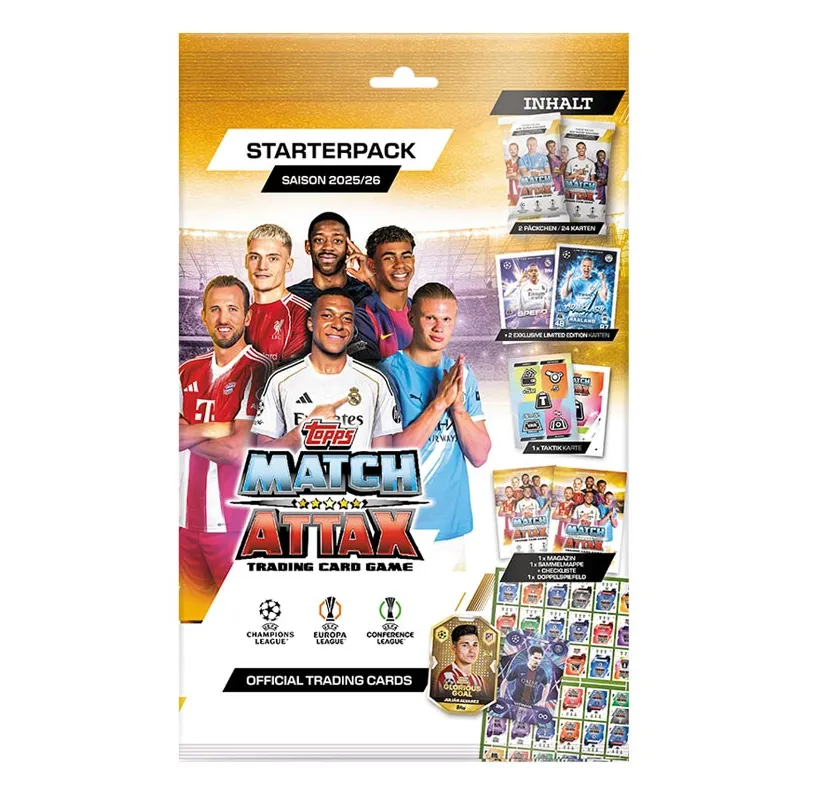 UEFA Champions League Match Attax 2025/2026 TC - Starter-Set