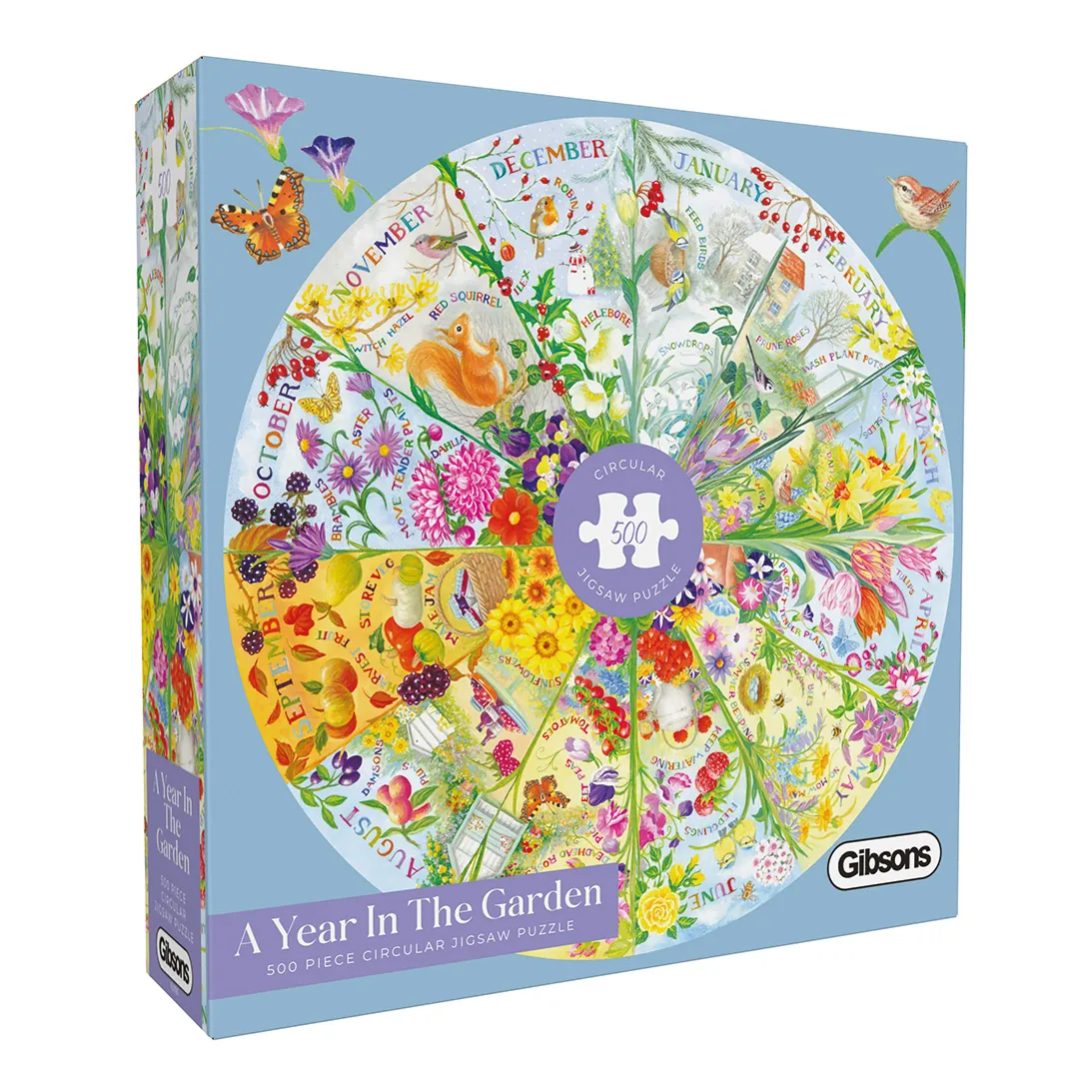 A year in the Garden – 500 pièces