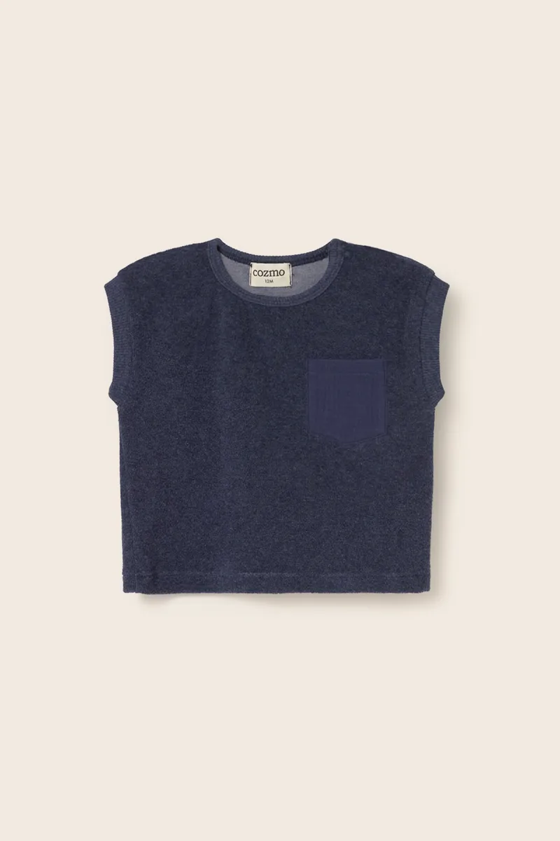 Cozmo T-Shirt "Gage" | Blue Melange