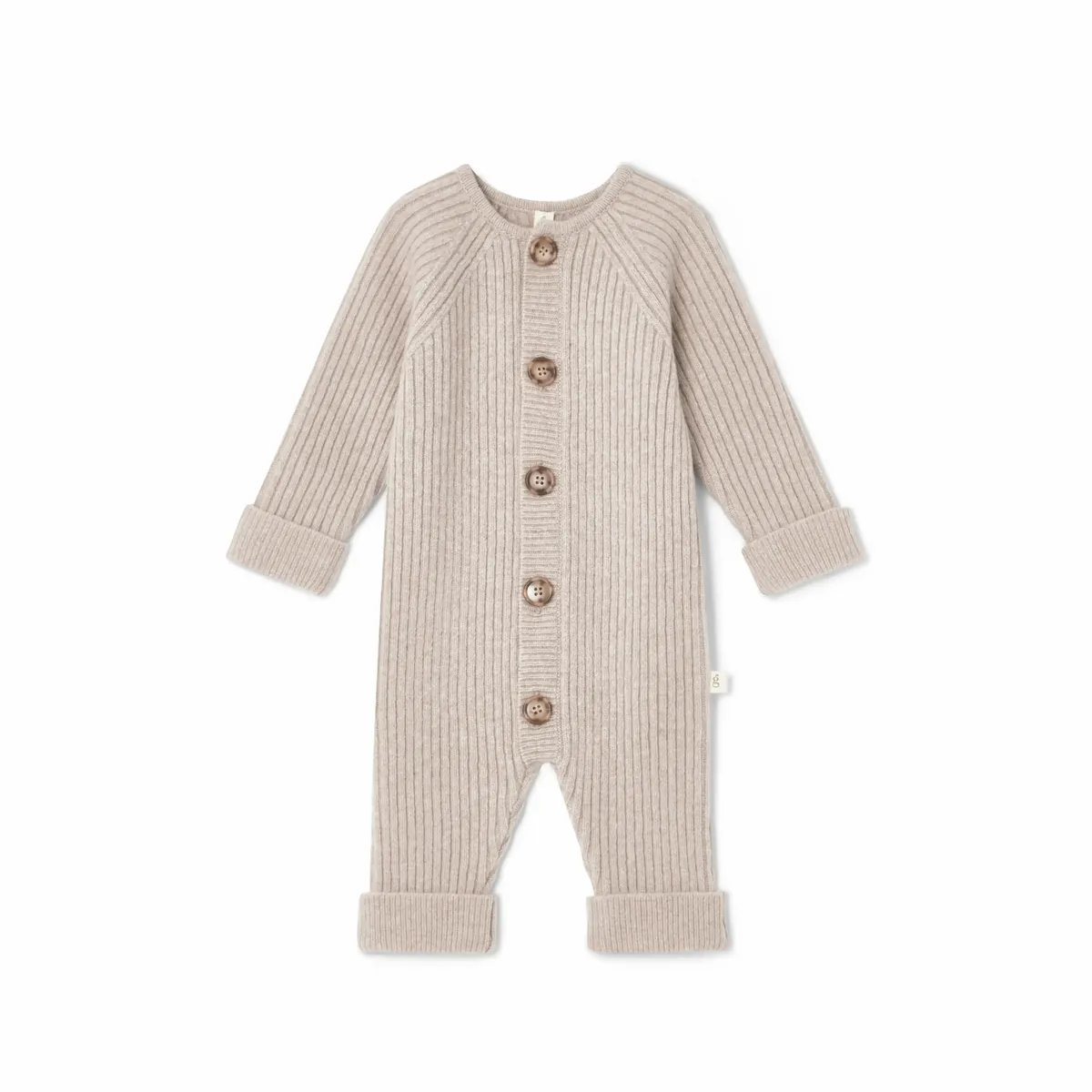 Garbo & Friends Overall Rippenstrick Sand