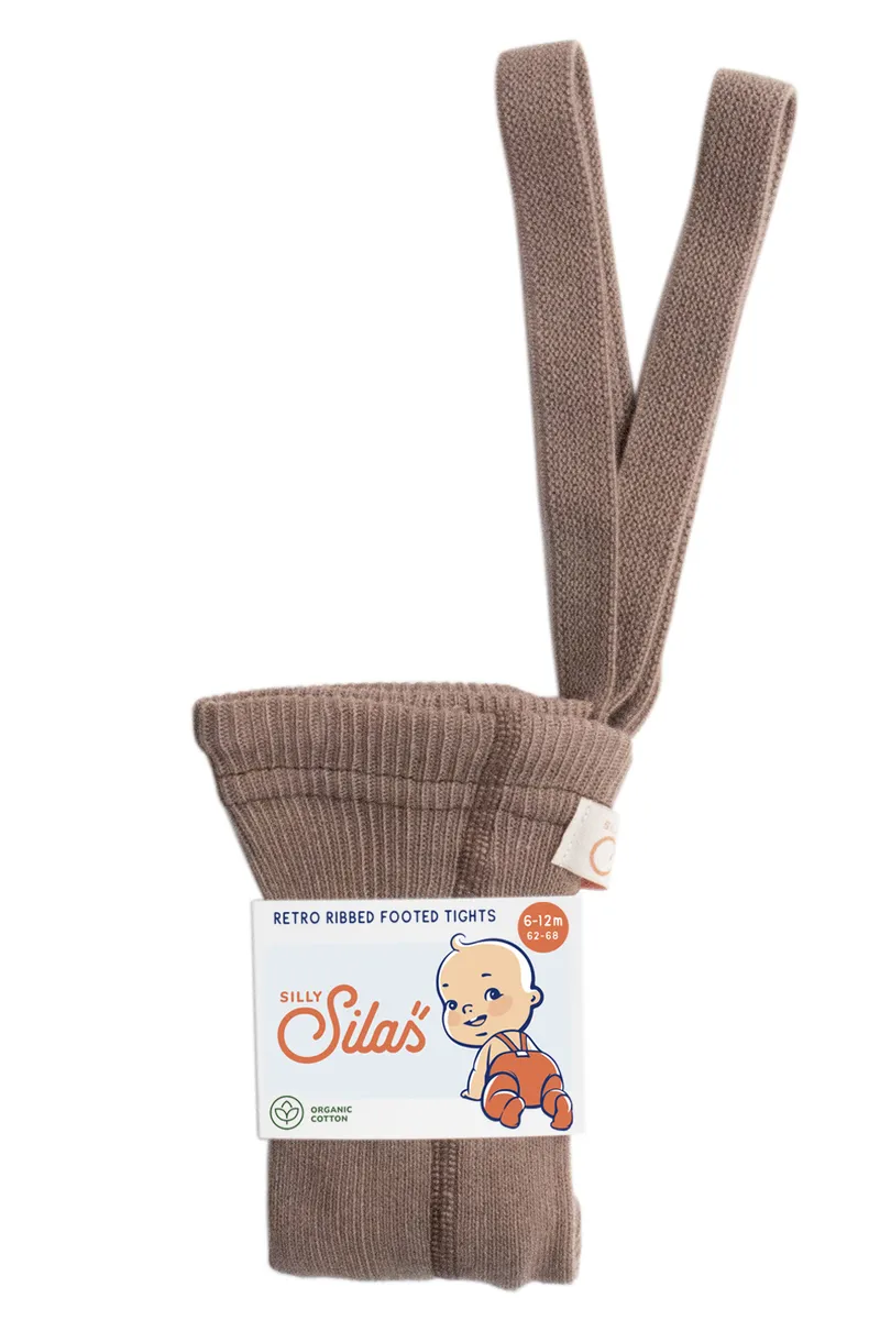 Silly Silas Fusslose Strumpfhose "Retro" mit Träger | Granola
