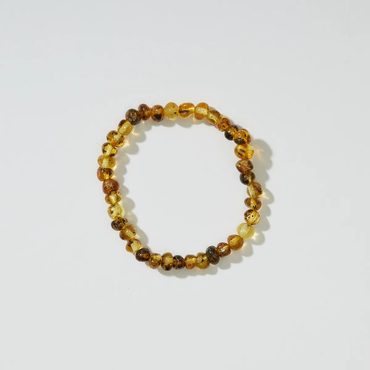Nirrimis Bernstein Armkette "Green Amber" Adult