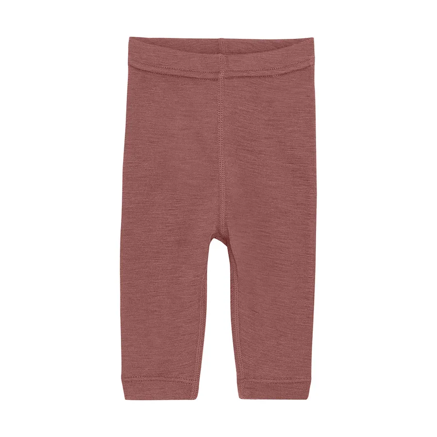 Huttelihut Wolle-Seide Leggings - Burlwood