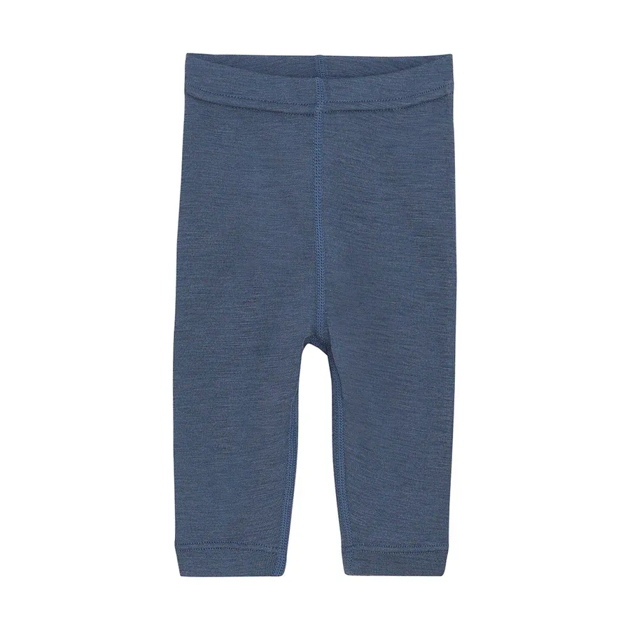 Huttelihut Wolle-Seide Leggings - Folkstone / blau