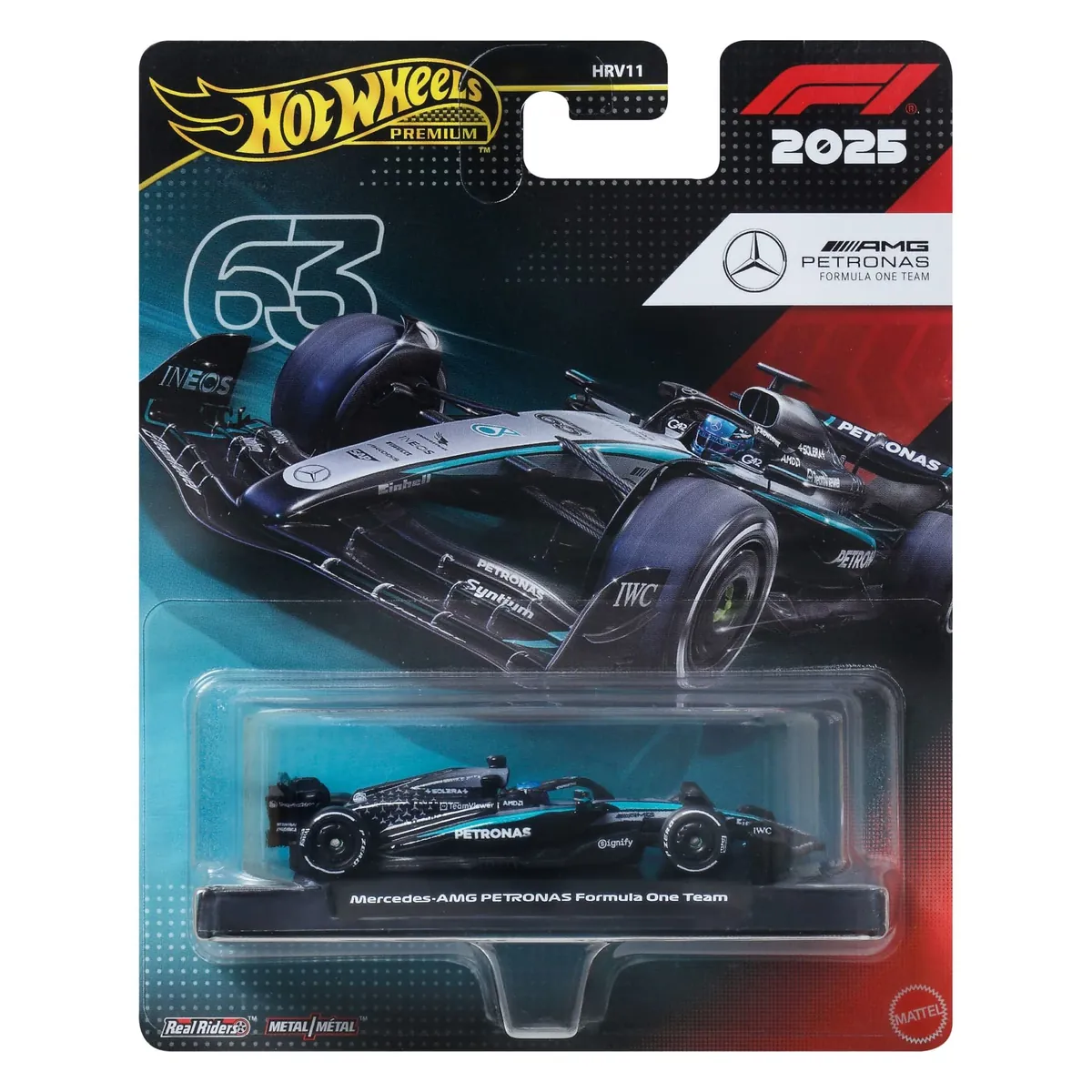 F1® 2025 Premium Mercedes-AMG PETRONAS Team #63 George Russell
