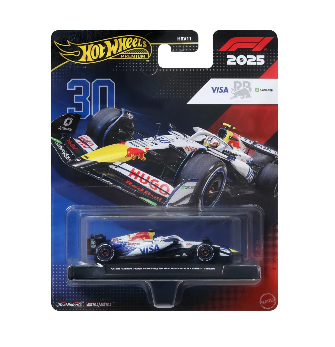Formula 1® 2025 Premium Visa Cash App Racing Bulls Team #30 Liam Lawson
