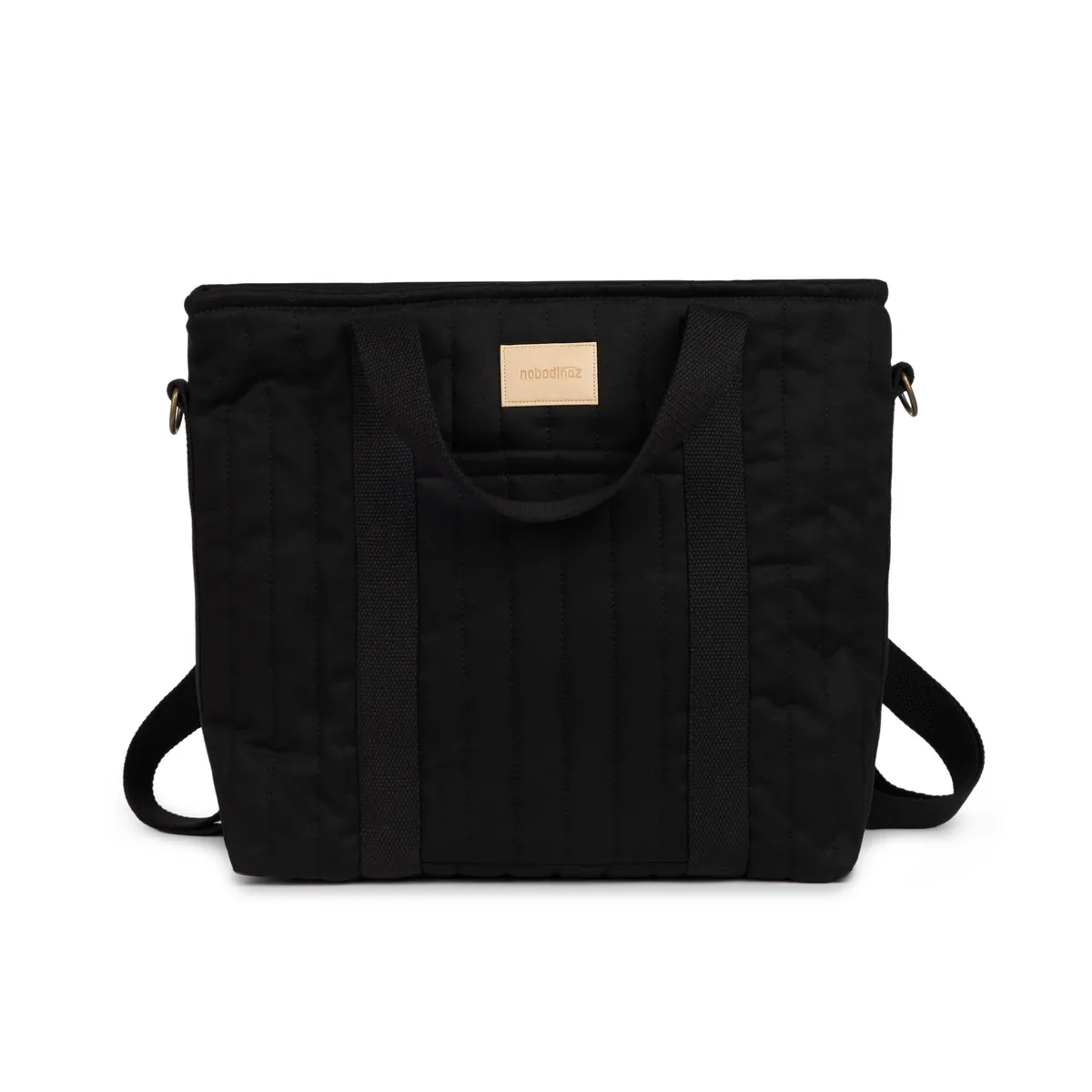 Nobodinoz Wickeltasche "Hyde Park Black"