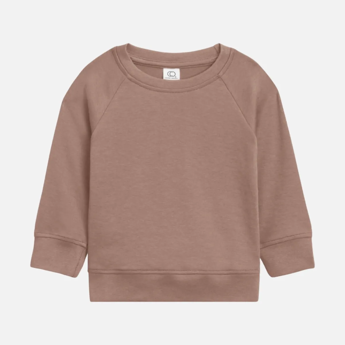 Baby und Kinder Bio-Sweatshirt Portland - Trüffel