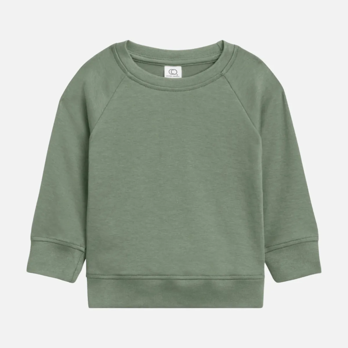 Bio Baby- und Kinder Sweatshirt Portland - Thymian