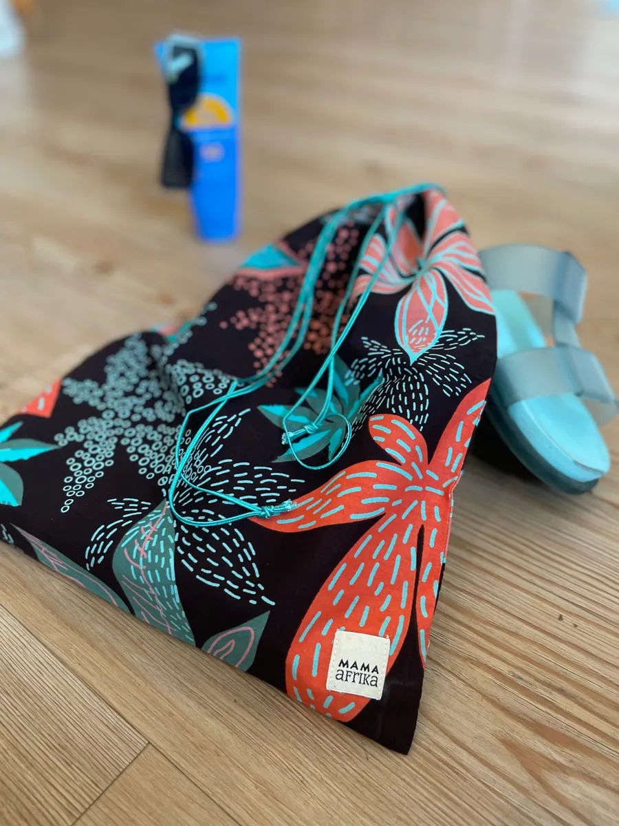 Shoe Bag - Flowers