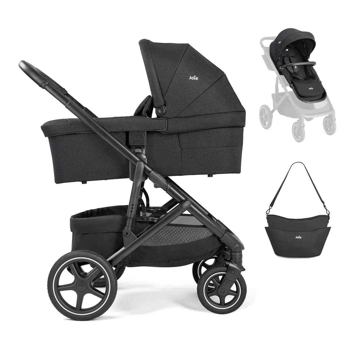 Joie Elara inkl. Babywanne Ramble XL Raven
