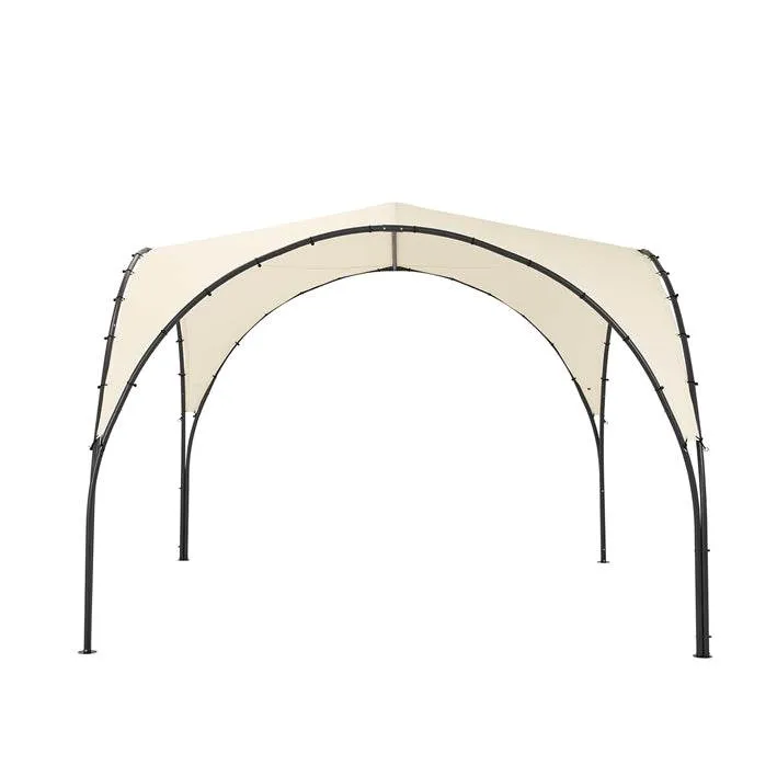 UV30 Faltpavillon | Partyzelt | Regen- & Sonnenschutz Gartenpavillon | Beige