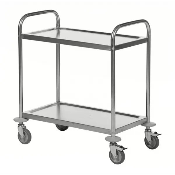 Edelstahlwagen 62-3200, Etagenwagen bis 100kg belastbar