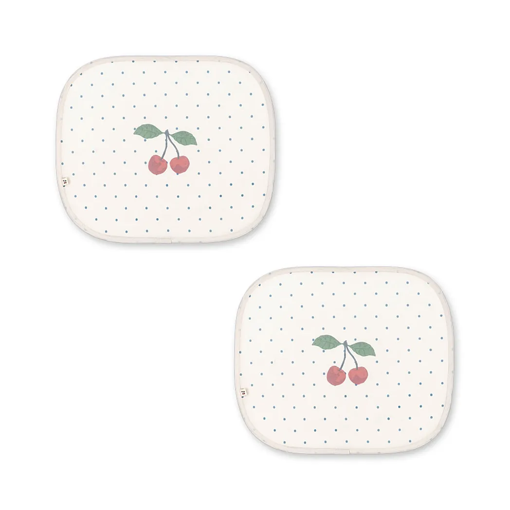 2er-Pack Auto- Sonnenschutz Navy Dot