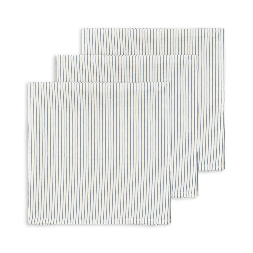 Mulltuch 3 Pack Stripe Bluie