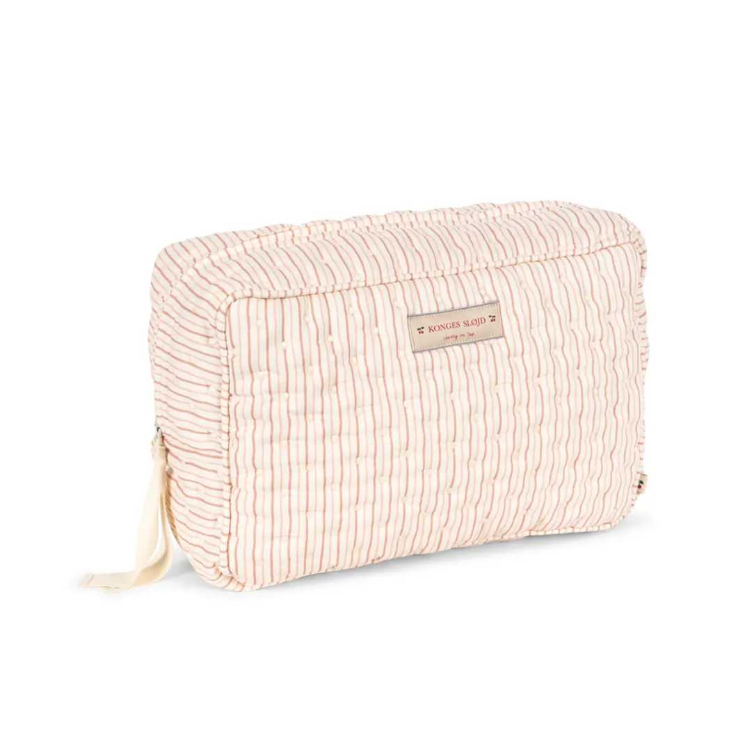 Necessaire "Big Toiletry Bag" Stripe Petite Rose