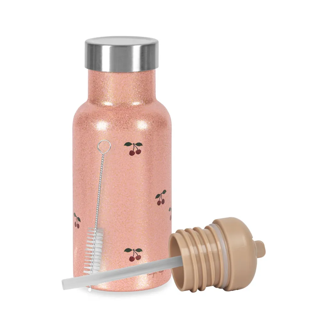 Thermoflasche Glitzer Cherry Glitter